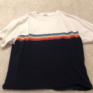Brandy Melville / John Galt color tee shirt